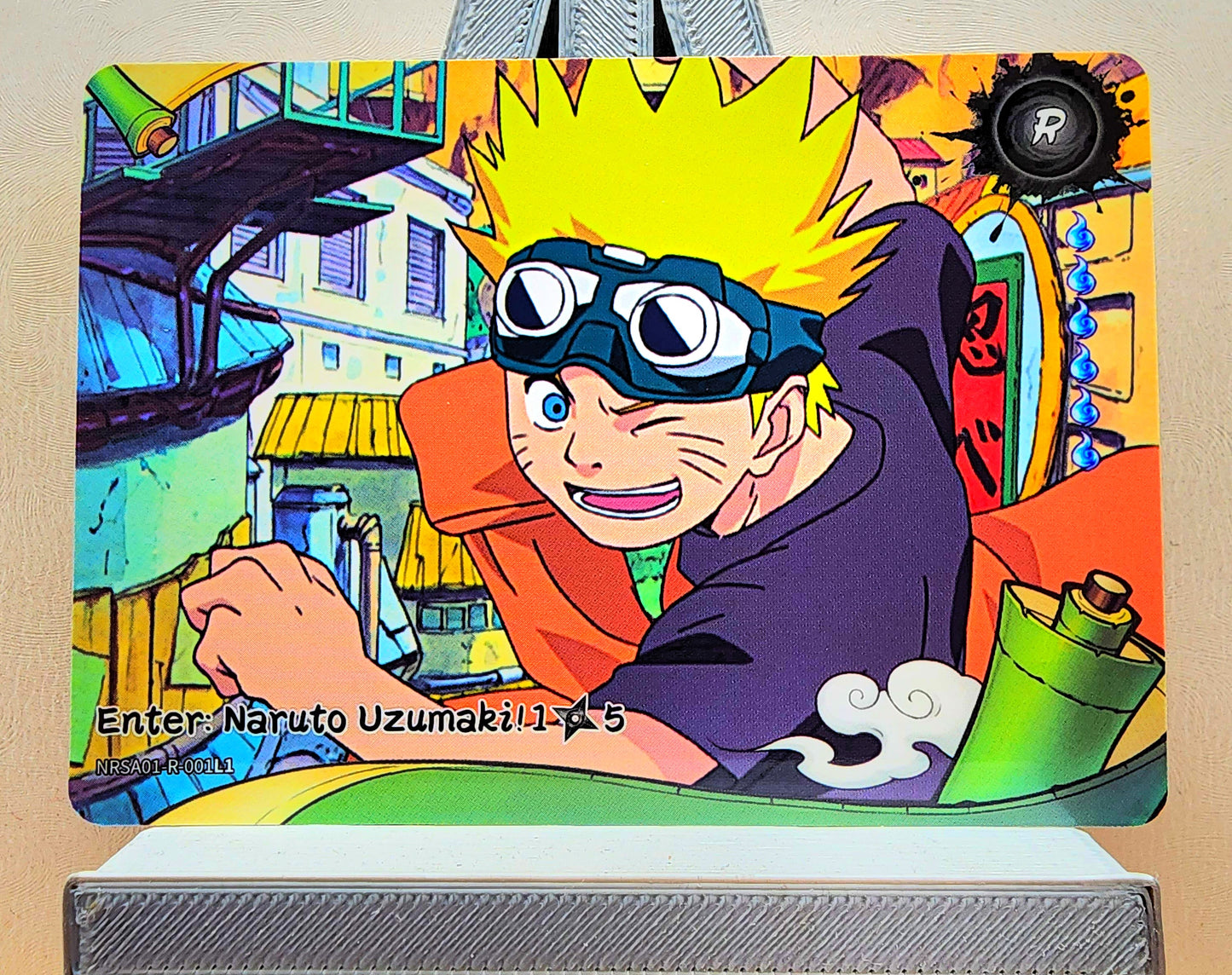 Naruto! 1x Enter: Naruto Uzumaki! 1𖣘5 - R (NRSA01-R-001L1 - 2025 Kayou Naruto: Heaven Scroll English)