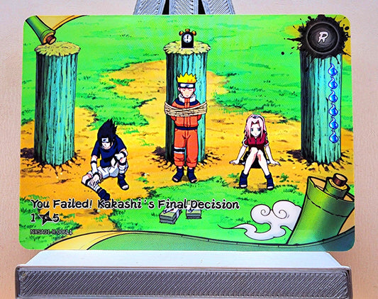 Naruto! 1x You Failed! Kakasi's Final Decision 1𖣘5 - R (NRSA01-R-006L1 - 2025 Kayou Naruto: Heaven Scroll English)
