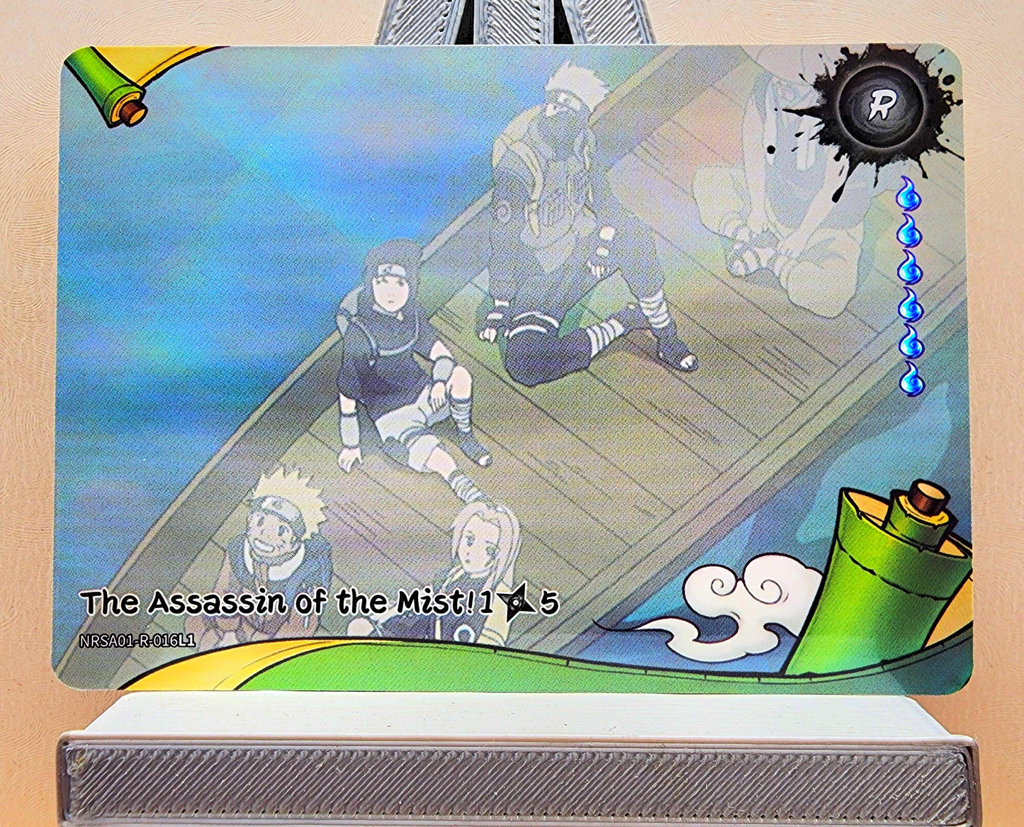 Naruto! 1x The Assassin of the Mist! 1𖣘5 - R (NRSA01-R-016L1 - 2025 Kayou Naruto: Heaven Scroll English)