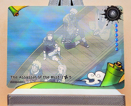 Naruto! 1x The Assassin of the Mist! 1𖣘5 - R (NRSA01-R-016L1 - 2025 Kayou Naruto: Heaven Scroll English)