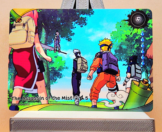 Naruto! 1x The Assassin of the Mist! 2𖣘5 - R (NRSA01-R-017L1 - 2025 Kayou Naruto: Heaven Scroll English)