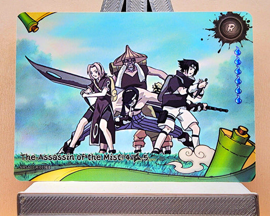Naruto! 1x The Assassin of the Mist! 4𖣘5 - R (NRSA01-R-019L1 - 2025 Kayou Naruto: Heaven Scroll English)