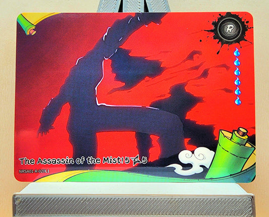 Naruto! 1x The Assassin of the Mist! 5𖣘5 - R (NRSA01-R-020L1 - 2025 Kayou Naruto: Heaven Scroll English)