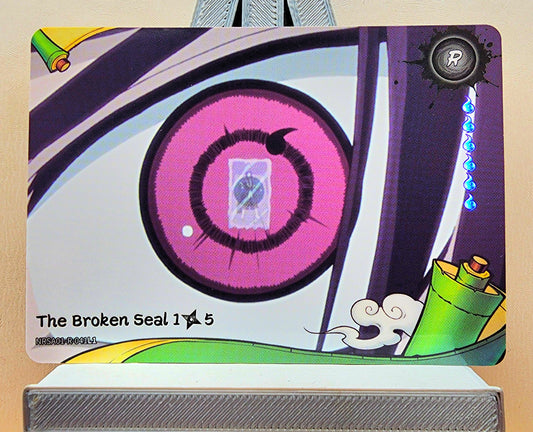 Naruto! 1x The Broken Seal 1𖣘5 - R (NRSA01-R-041L1 - 2025 Kayou Naruto: Heaven Scroll English)