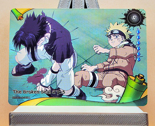 Naruto! 1x The Broken Seal 2𖣘5 - R (NRSA01-R-042L1 - 2025 Kayou Naruto: Heaven Scroll English)