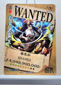 1x Shanks - SR Foil (OP02-069 - 2021 One Piece Chinese Card)