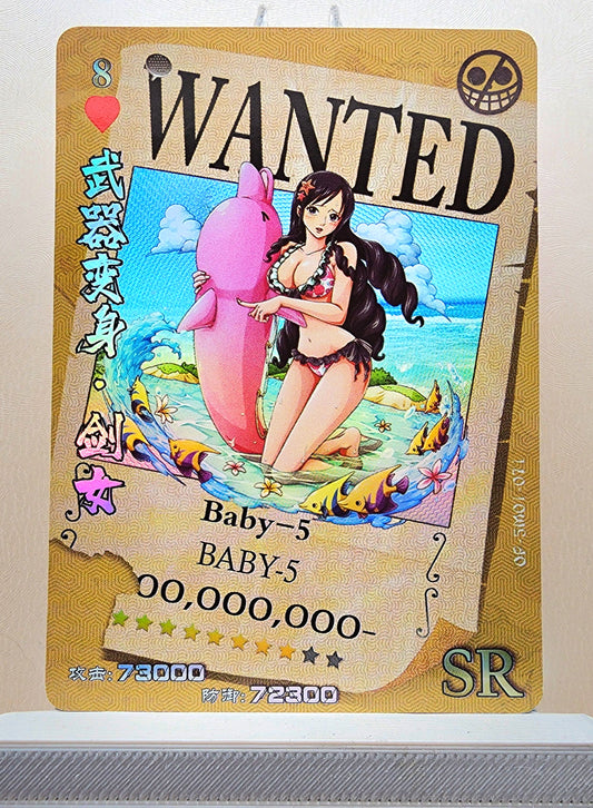 1x Baby 5 - SR Foil (OP-5M01-071 - 2021 One Piece Chinese Card)