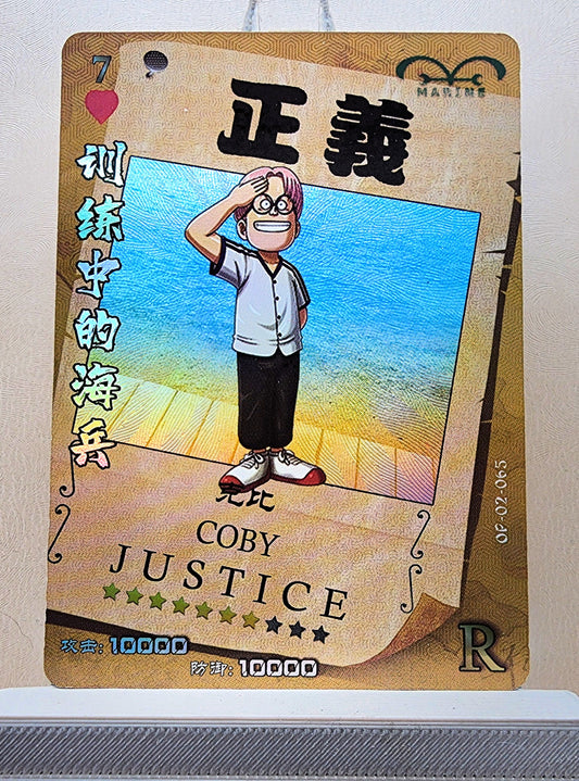 1x Coby - R Foil (OP02-065 - 2021 One Piece Chinese Card)