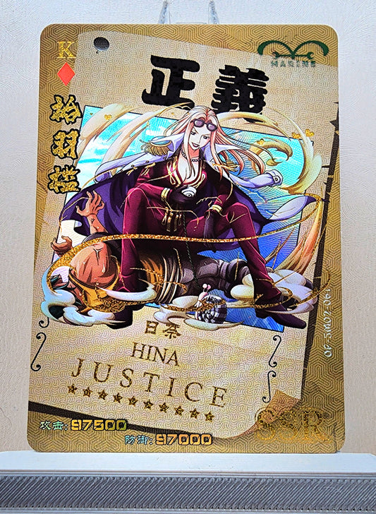 1x Hina - SSR Foil (OP-5M02-061 - 2021 One Piece Chinese Card)