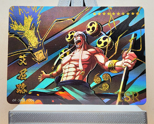 1x Enel - TSR Foil (OP-5M01-004 - 2021 One Piece Chinese Card)