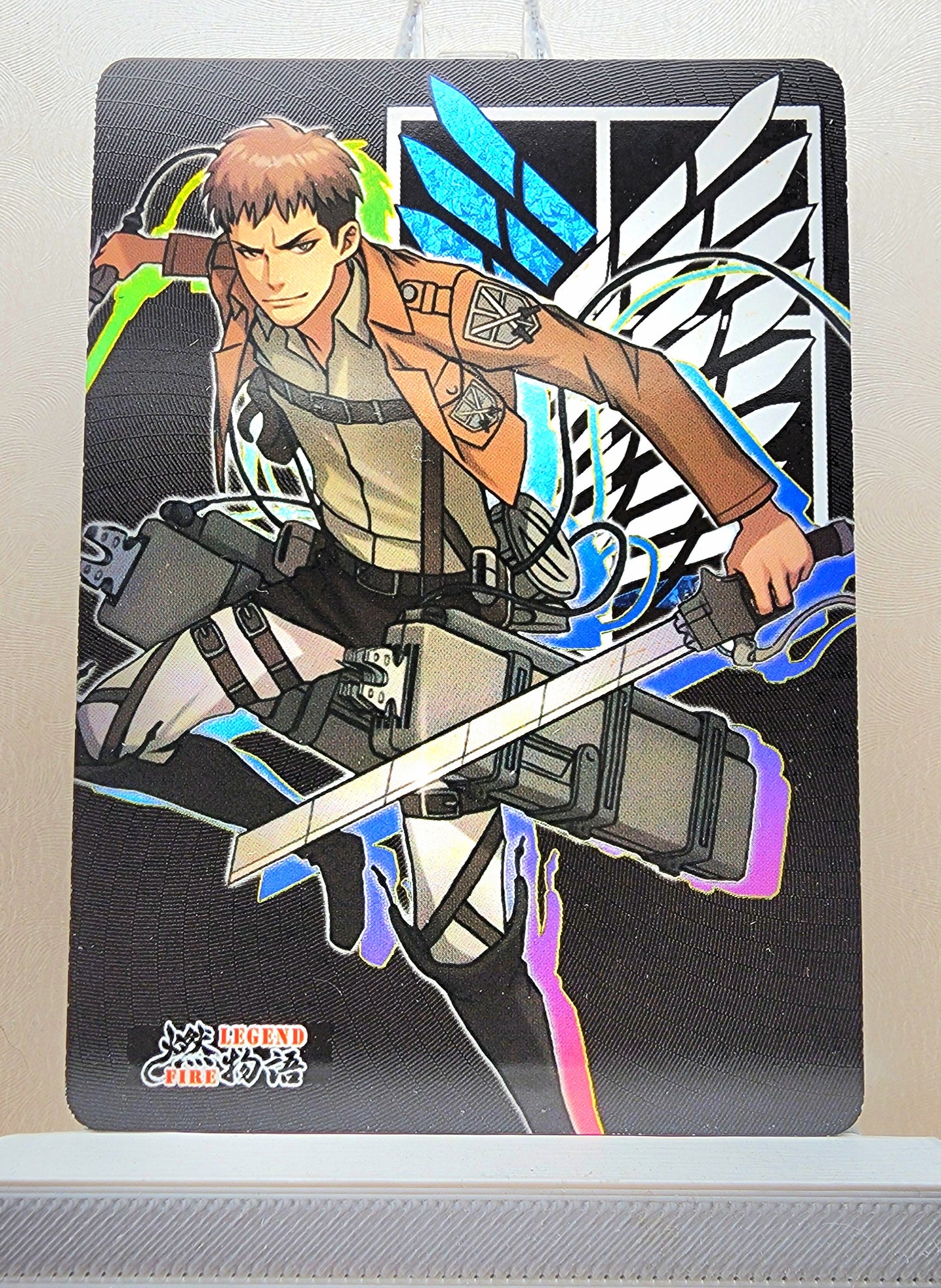 1x Jean Kirstein - Attack on Titan - CR Foil (RX-5M01-CR-093/90 - 2021 Fire Legends Anime Chinese Card)