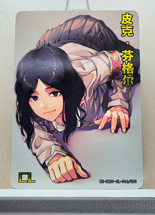 1x Pieck Finger - Attack on Titan - CL Foil (RX-5M01-CL-016/90 - 2021 Fire Legends Anime Chinese Card)