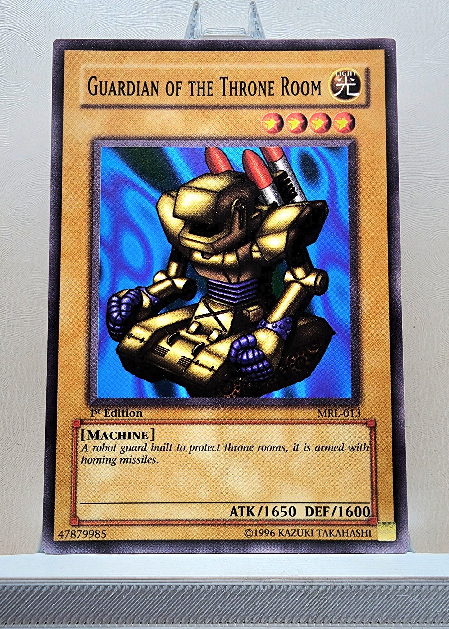 Yugioh! 1x Guardian of the Throne Room (MRL - Common) 1st Edition