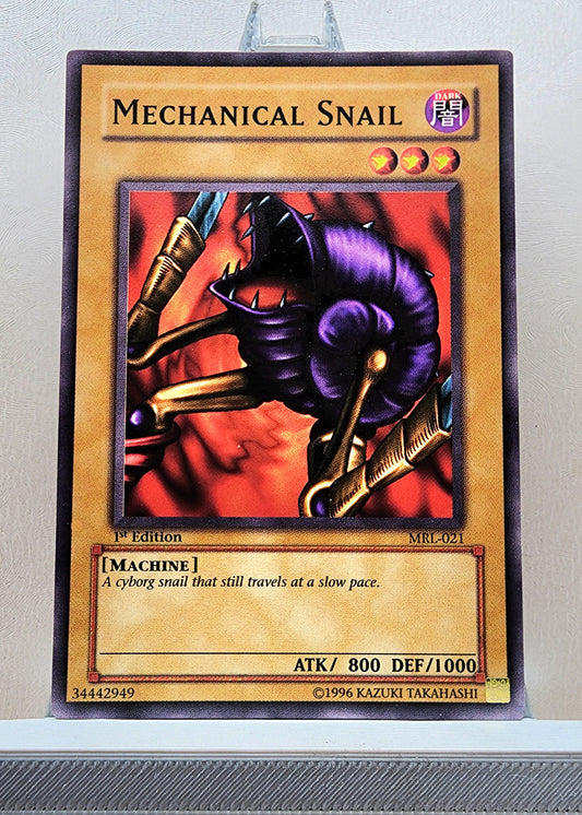Yugioh! 1x Mechanical Snail (MRL - Common) 1st Edition