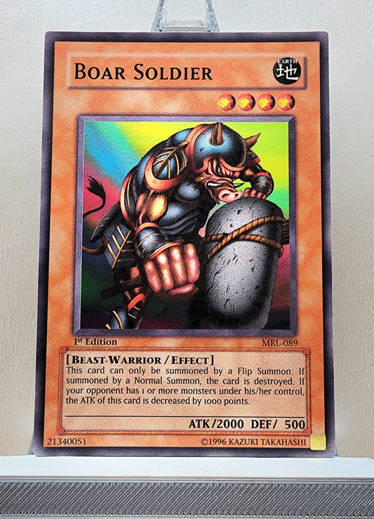 Yugioh! 1x Boar Soldier (MRL - Common) 1st Edition