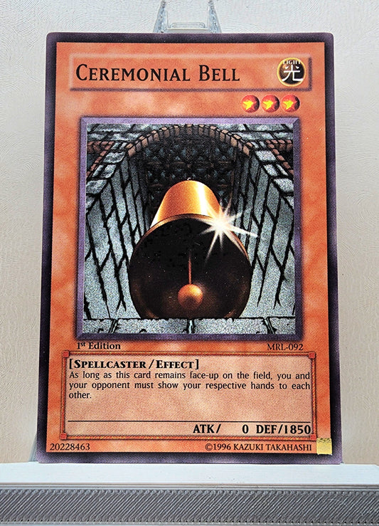 Yugioh! 1x Ceremonial Bell (MRL - Common) 1st Edition