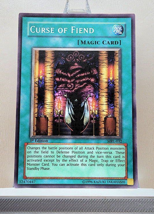 Yugioh! 1x Curse of Fiend (MRL - Common) 1st Edition