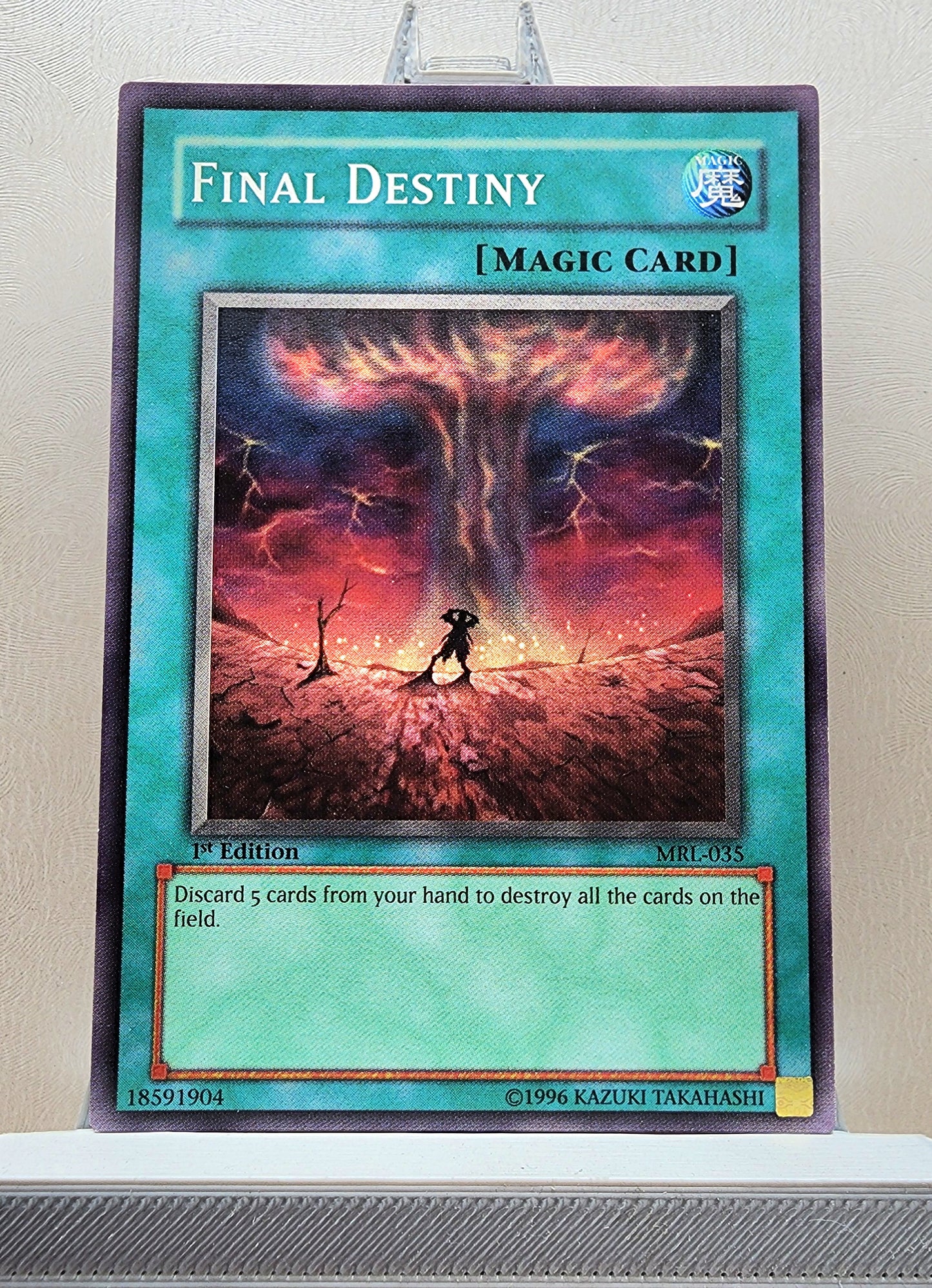 Yugioh! 1x Final Destiny (MRL - Common) 1st Edition