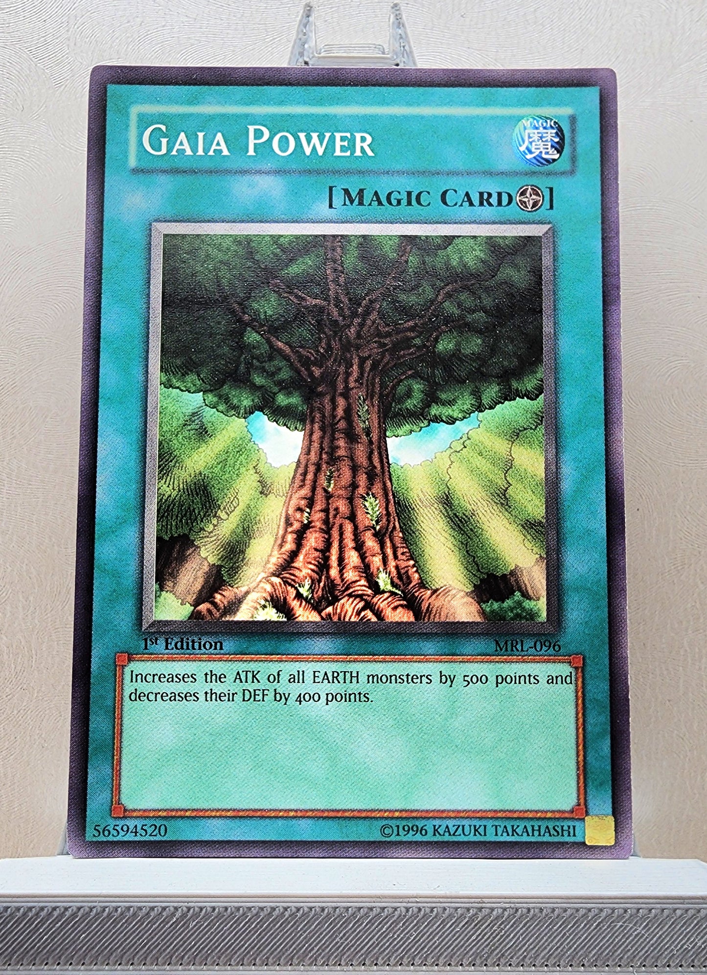 Yugioh! 1x Gaia Power (MRL - Common) 1st Edition