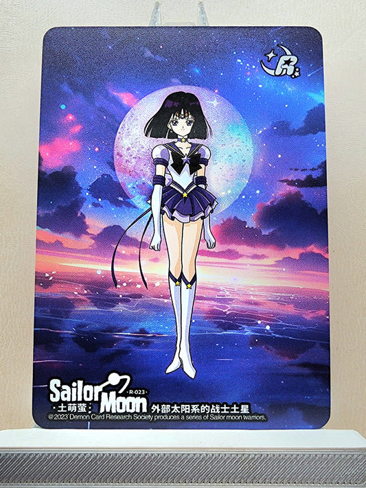1x Sailor Saturn - R (#023 - 2023 Sailor Moon Chinese Card)