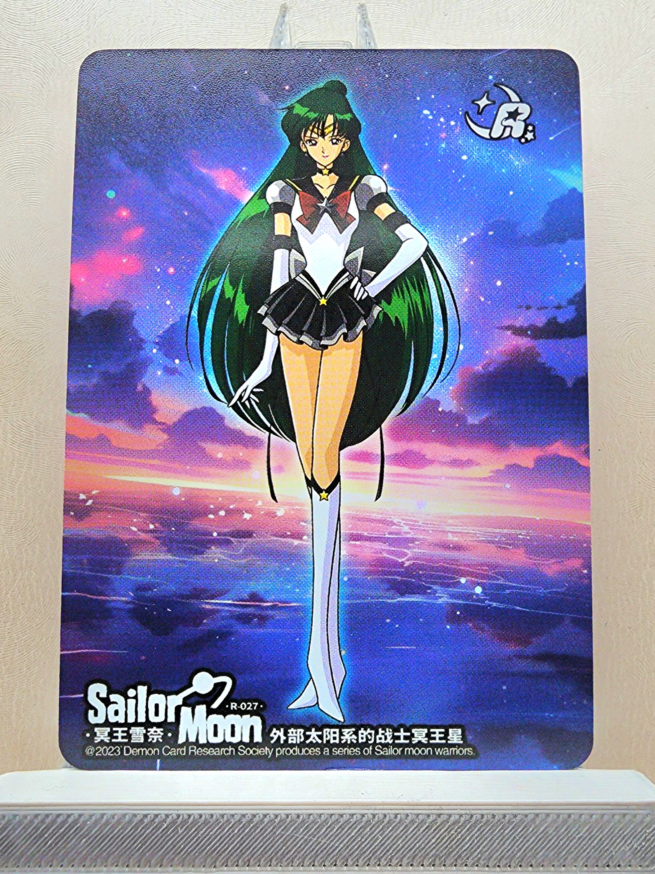 1x Sailor Pluto - R (#027 - 2023 Sailor Moon Chinese Card) – KAWAIII SUSHI