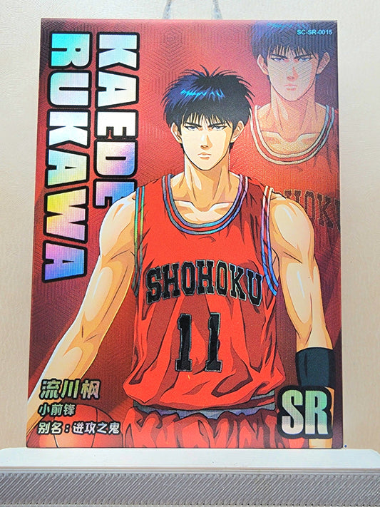 1x Kaede Rukawa - SR (#015 - 2022 Slam Dunk Chinese Card)
