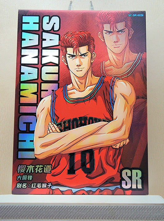 1x Hanamichi Sakuragi - SR (#026 - 2022 Slam Dunk Chinese Card)