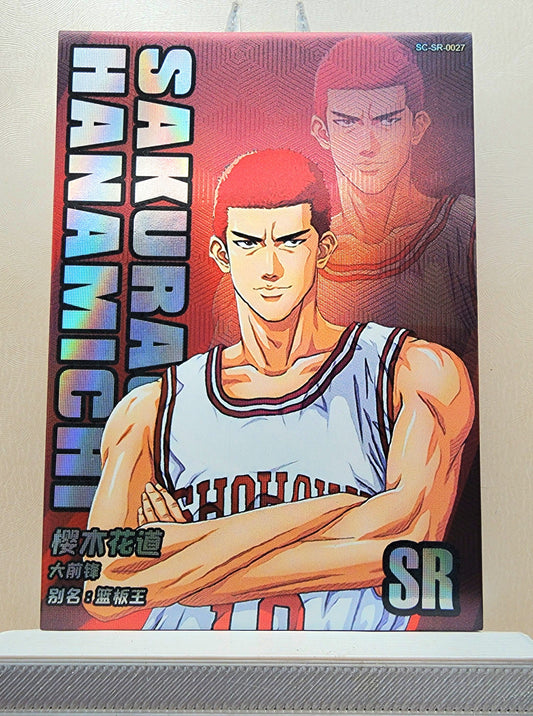 1x Hanamichi Sakuragi - SR (#027 - 2022 Slam Dunk Chinese Card)
