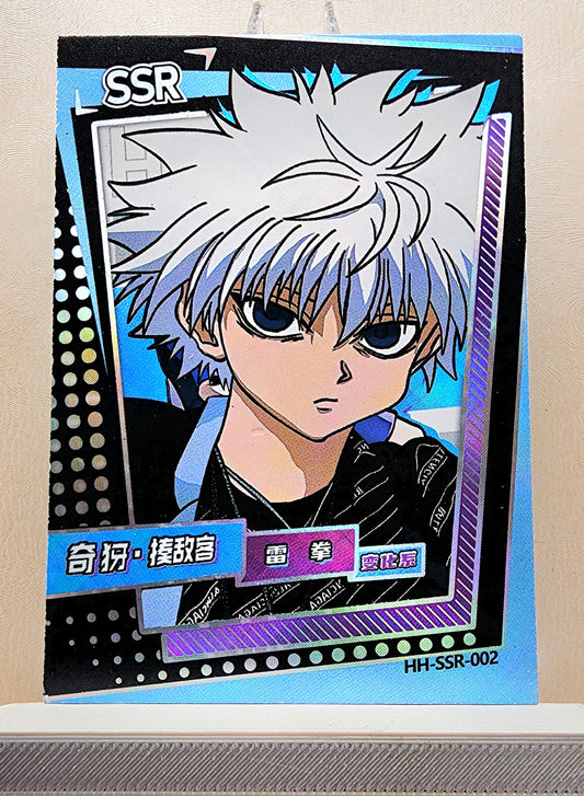 1x Killua Zoldyck - SSR Foil (HH-SSR-002 - 2021 Hunter X Hunter Chinese Card)