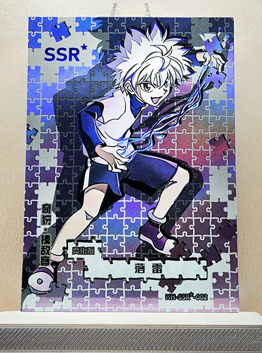 1x Killua Zoldyck - SSR Puzzle Foil (HH-SSR-002 - 2021 Hunter X Hunter Chinese Card)