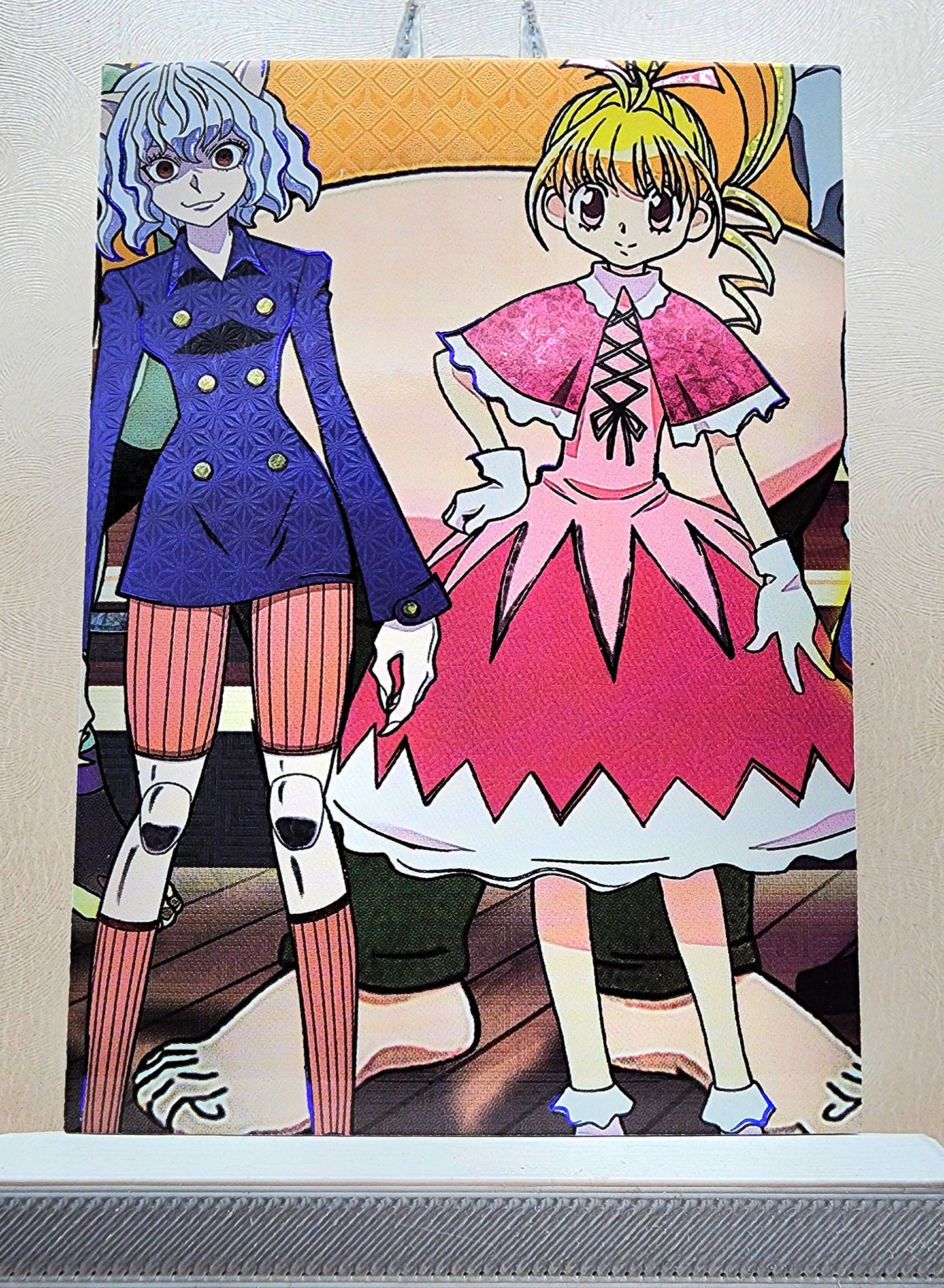 1x Biscuit Kruger & Neferpitou/Alluka - Foil (HH - 2021 Hunter X Hunter Chinese Card)
