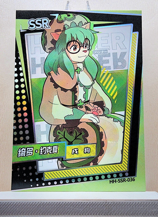 1x Cheadle Yorkshire - SSR Foil (HH-SSR-036 - 2021 Hunter X Hunter Chinese Card)