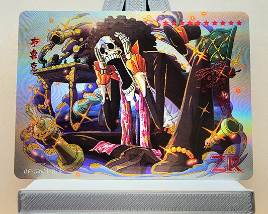 1x Brook - ZR Foil (OP-5M01-014 - 2021 One Piece Chinese Card)