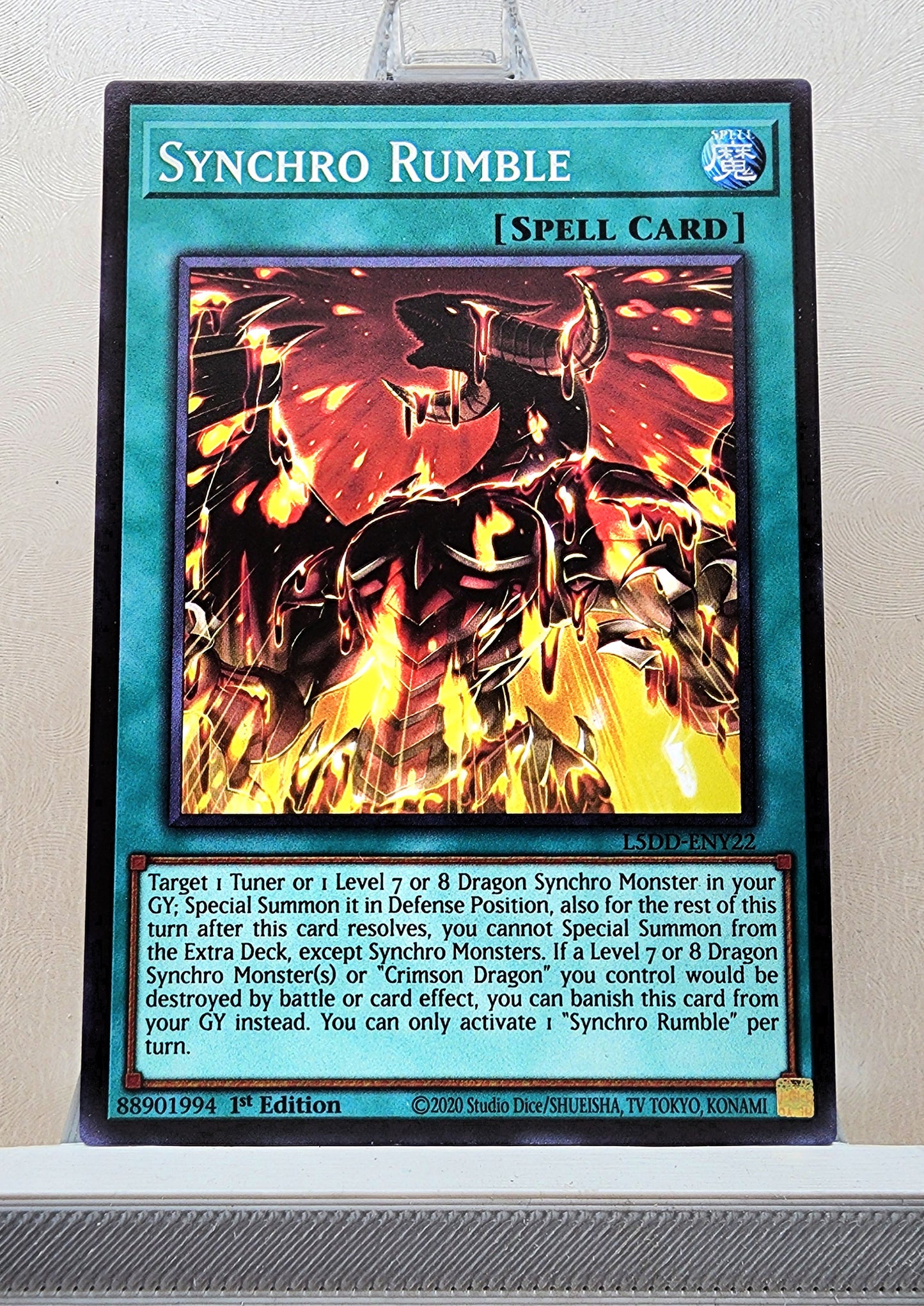 Yugioh! Legendary 5D’s Decks: Yusei Deck Singles (L5DD - Common) 1st Edition