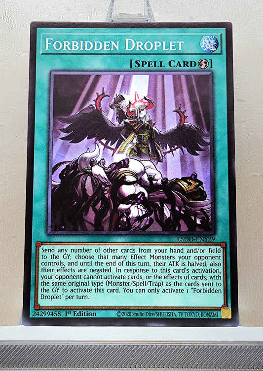 Yugioh! 1x Forbidden Droplet (L5DD - Common) 1st Edition