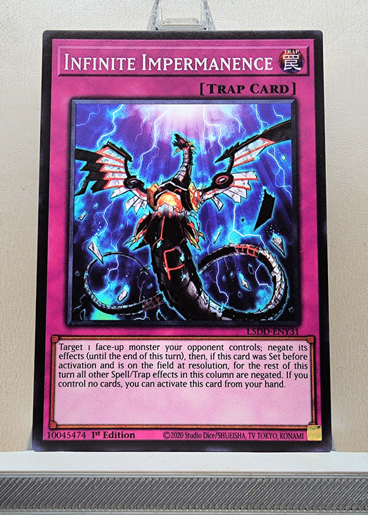 Yugioh! 1x Infinite Impermanence (L5DD - Common) 1st Edition