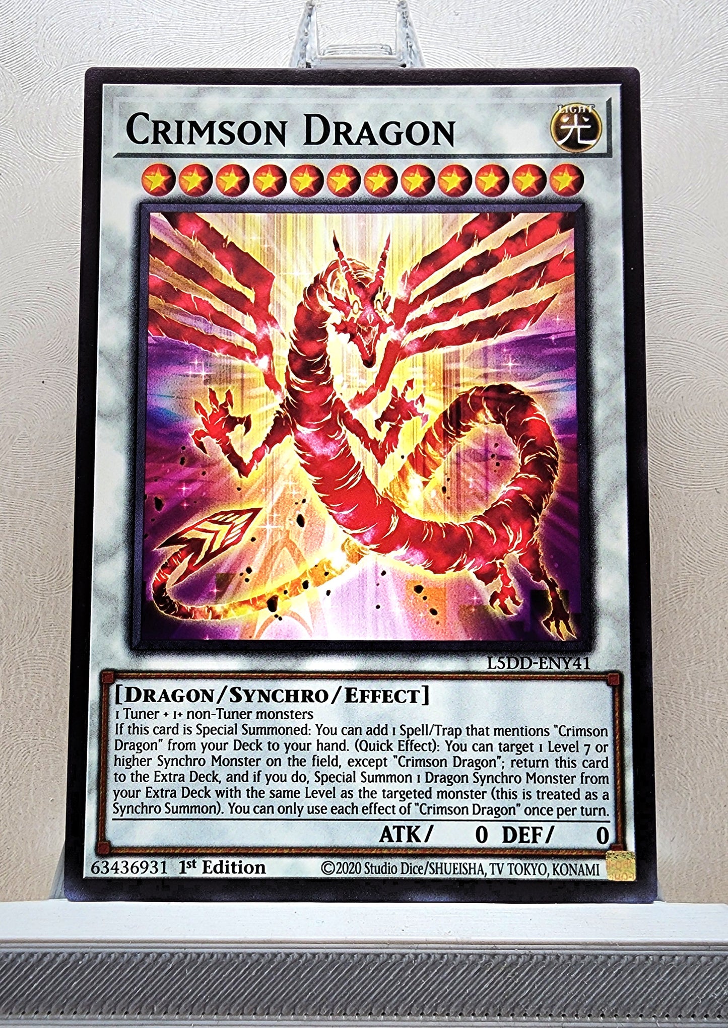 Yugioh! Legendary 5D’s Decks: Yusei Deck Singles (L5DD - Common) 1st Edition