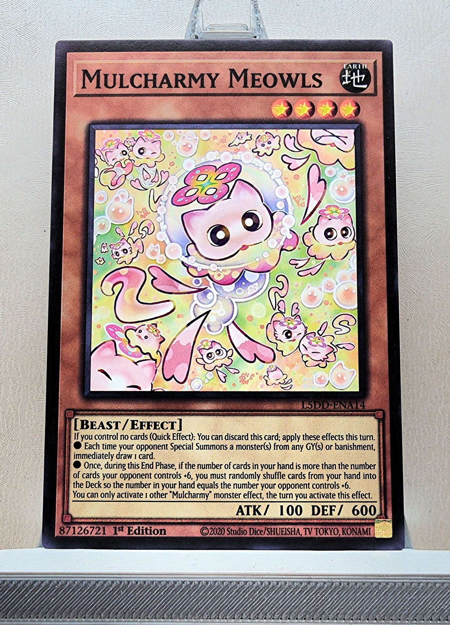 Yugioh! 1x Mulcharmy Meowls (L5DD - Common) 1st Edition