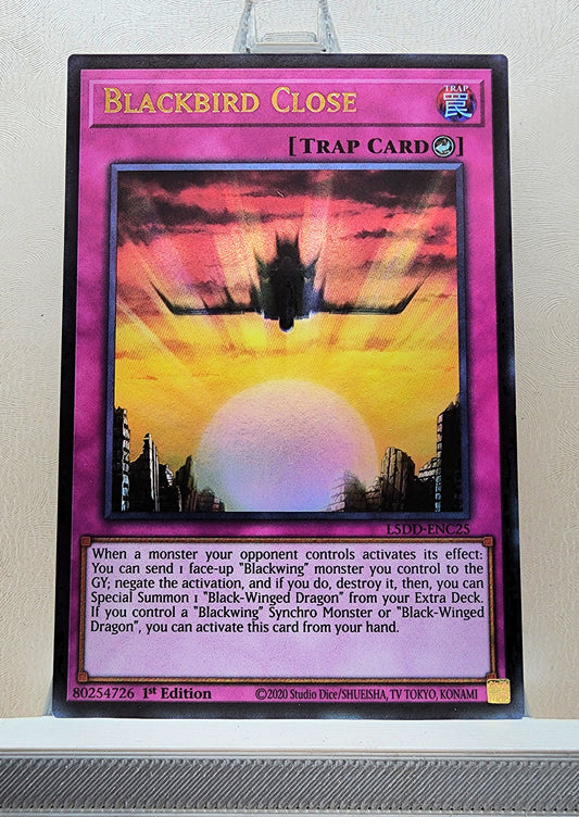 Yugioh! 1x Blackbird Close (L5DD - Ultra Rare) 1st Edition
