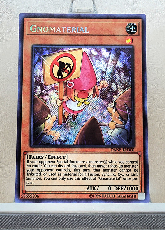 Yugioh! 1x Gnomaterial (DANE - Secret Rare) Unli Edition
