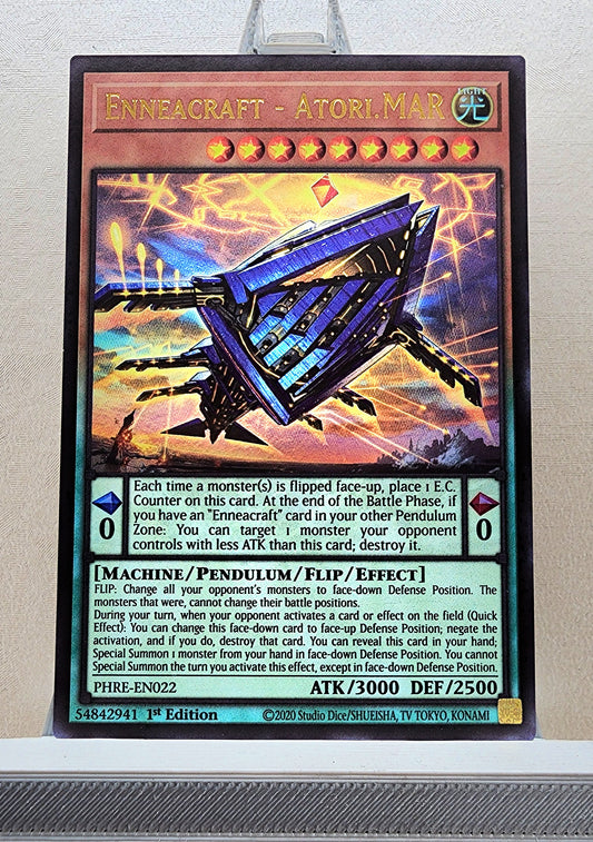 Yugioh! 1x Enneacraft - Atori.MAR (PHRE - Ultra Rare) 1st Edition