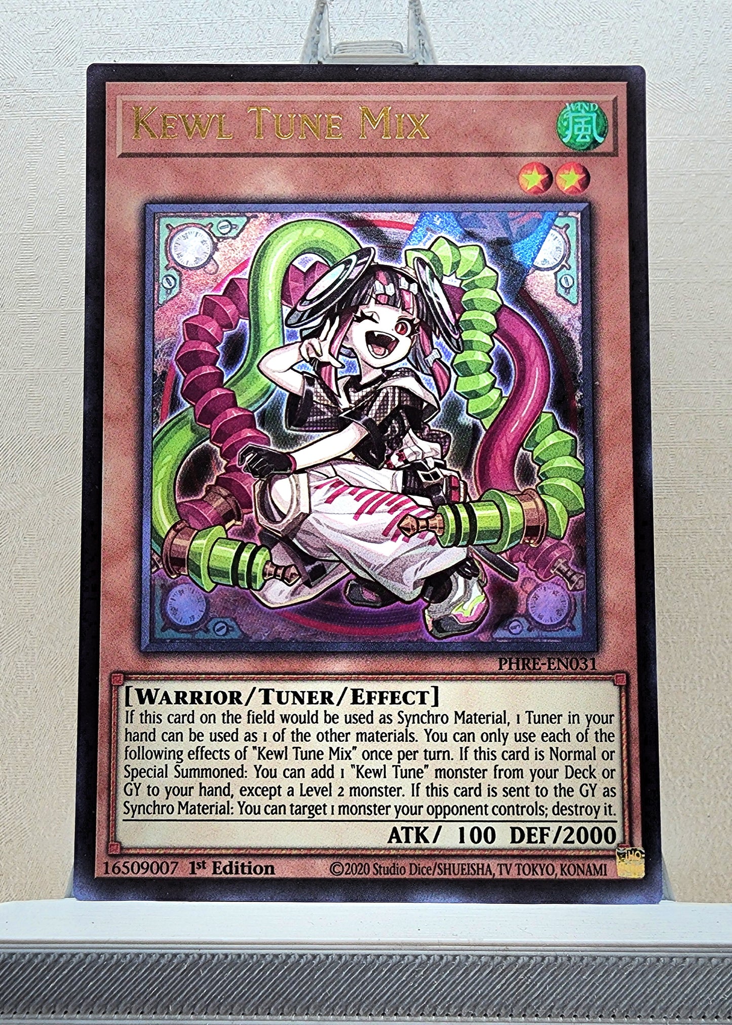 Yugioh! 1x Kewl Tune Mix (PHRE - Ultra Rare) 1st Edition