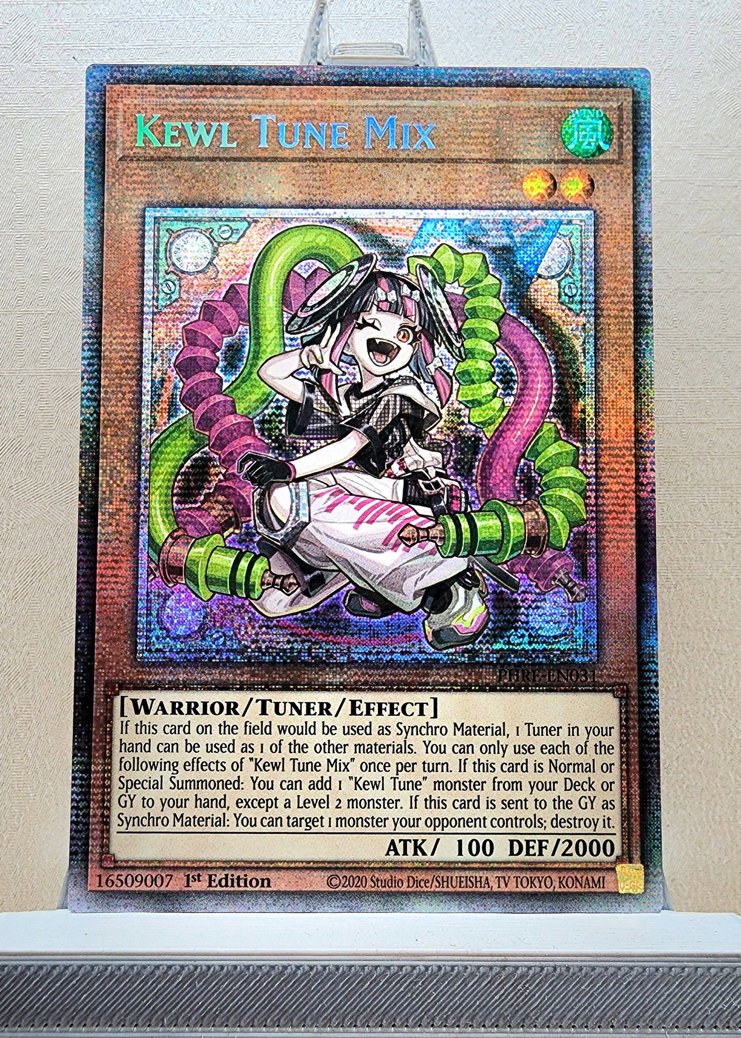 Yugioh! 1x Kewl Tune Mix (PHRE - Starlight Rare) 1st Edition
