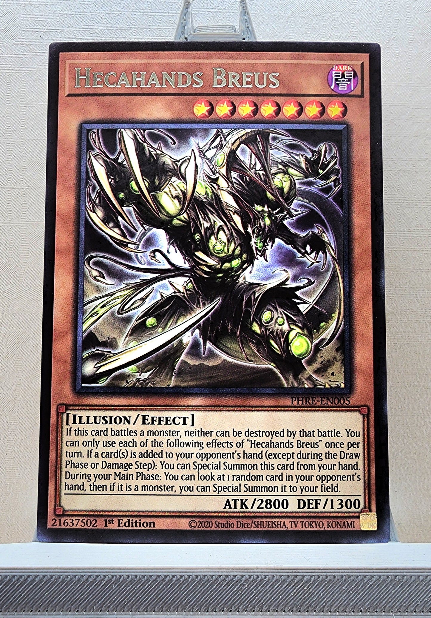 Yugioh! Phantom Revenge Singles (PHRE - Rare) 1st Edition