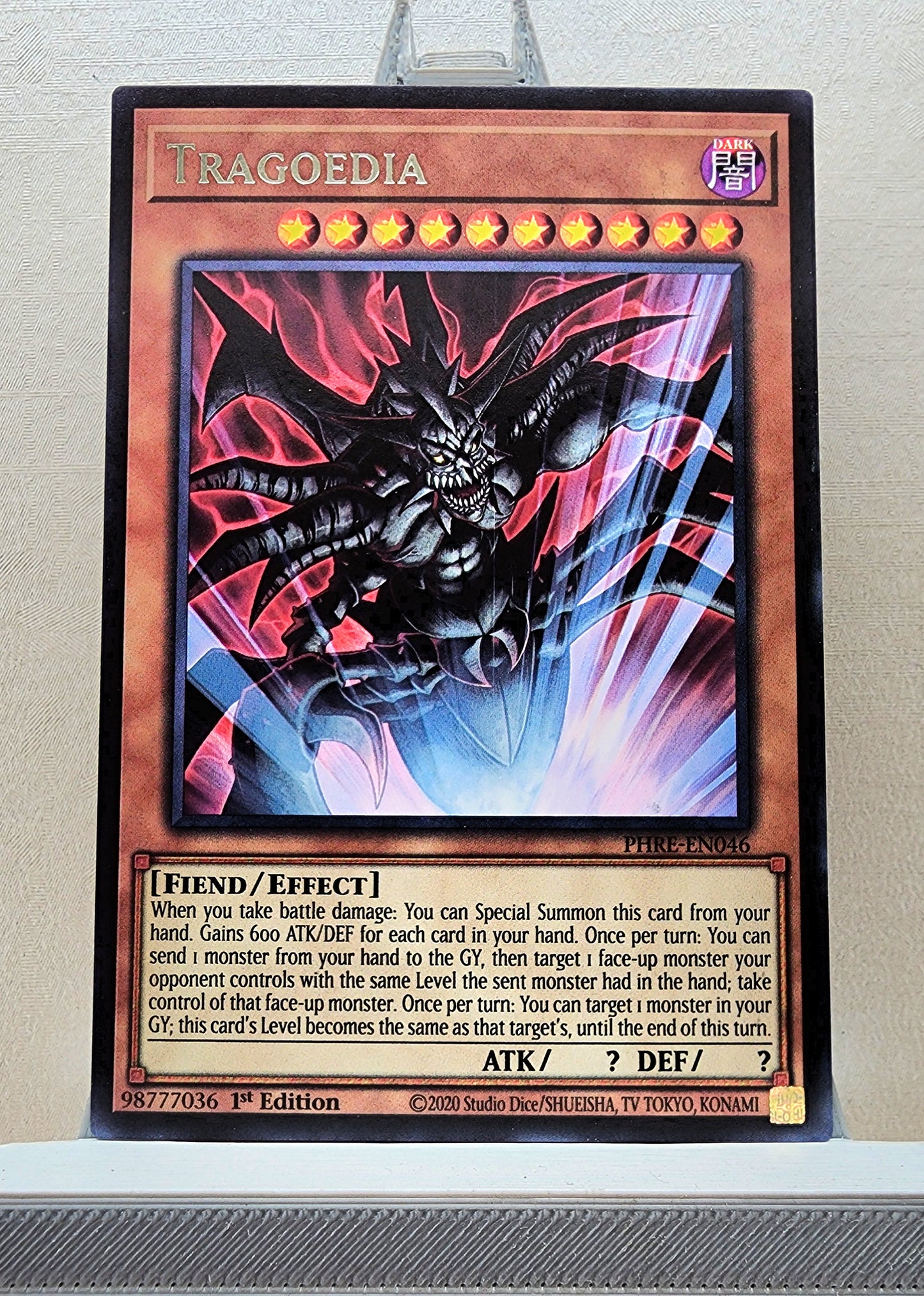 Yugioh! Phantom Revenge Singles (PHRE - Rare) 1st Edition
