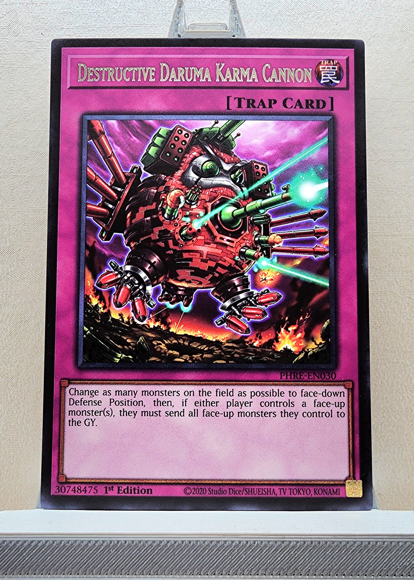 Yugioh! Phantom Revenge Singles (PHRE - Rare) 1st Edition