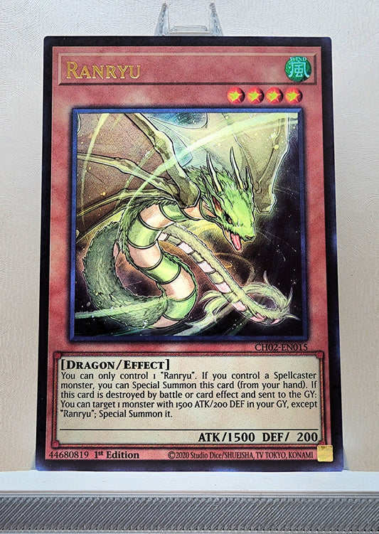 Yugioh! 1x Ranryu (CH02 - Ultra Rare) 1st Edition