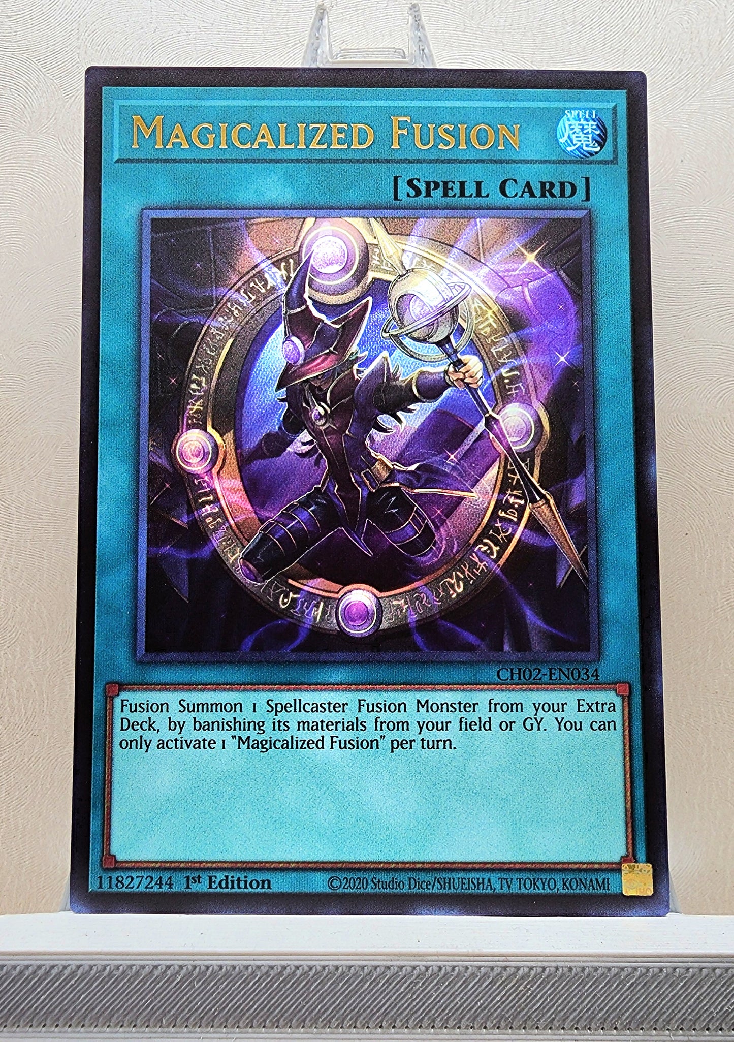 Yugioh! 1x Magicalized Fusion (CH02 - Ultra Rare) 1st Edition
