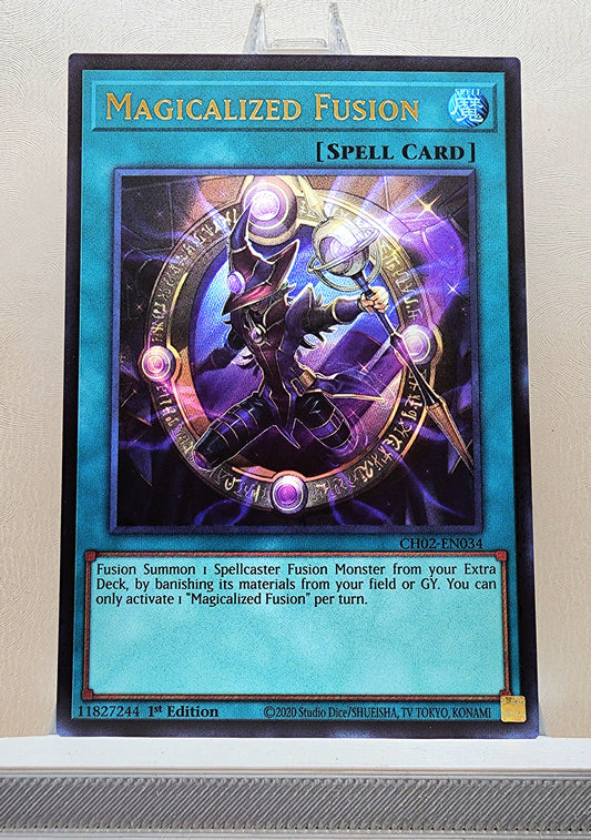 Yugioh! 1x Magicalized Fusion (CH02 - Ultra Rare) 1st Edition