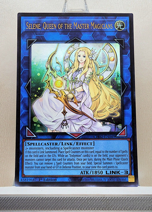 Yugioh! 1x Selene, Queen of the Master Magicians (CH02 - Ultra Rare) 1st Edition